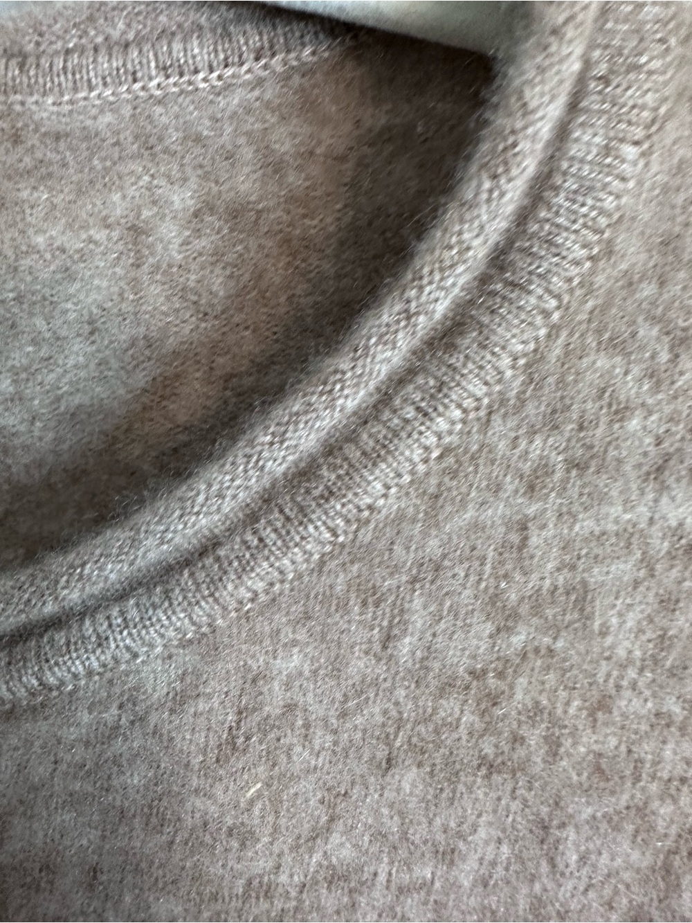 Quince Cozy Crewneck Sweater in Taupe - Picture 13 of 13